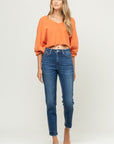 Elijah Straight Mom Jean