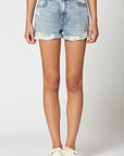Sabrina Distressed Mom Short