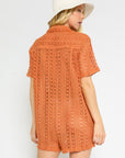Aaliyah Crochet Romper