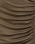 Melissa Cutout Dress in Olive