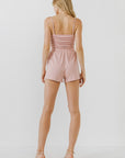 Lina Shirring Romper