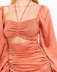 Monroe Satin Dress