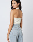 Wendy Ribbed Halter Top