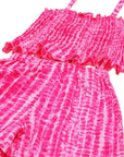 GIRLS Valorie Smocked Tie Dye Tank