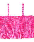 GIRLS Valorie Smocked Tie Dye Tank