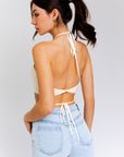 Dora Halter Tie Top