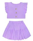 GIRLS Just Peachy Top in Lavender