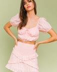 Robin Eyelet Crop Top