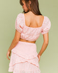 Robin Eyelet Crop Top