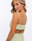 Sharon Floral Crop Top