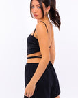 Hallie Cutout Tie Romper
