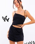 Hallie Cutout Tie Romper