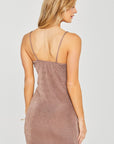 Rebecca Tie Front Dress in Coco