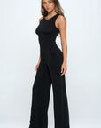 Hattie Ribbed Corset Jumpsuit