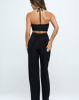 Rae Cutout Halter Jumpsuit