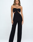 Rae Cutout Halter Jumpsuit