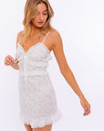 Maddie Ruffle Lace Dress