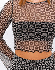 Flowerbomb Mesh L/S Top