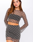 Flowerbomb Mesh L/S Top