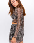 Flowerbomb Mesh L/S Top