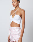 Morris Cross Ruching Skirt