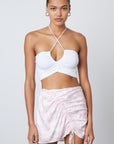 Morris Cross Ruching Skirt