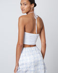 Morris Cross Ruching Skirt