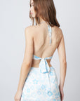 Debra Floral Pointed Top