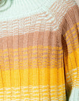Adkins Ribbed High Neck Sweater