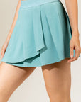 Meghan Pleated Skirt in Sage