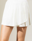 Meghan Pleated Skirt in White