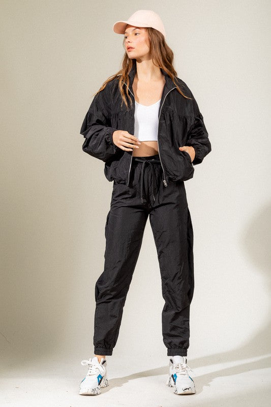 Ava Side Mesh Joggers