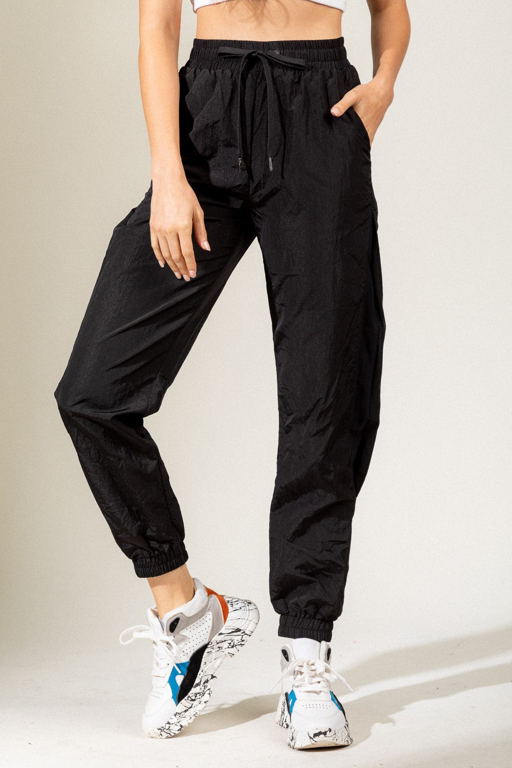 Ava Side Mesh Joggers