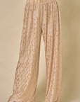 Johnstone Pleated Texture Pants