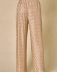 Johnstone Pleated Texture Pants