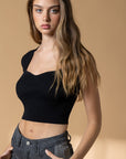 Avery Sweetheart Crop Top