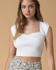 Avery Sweetheart Crop Top