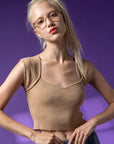 Avery Sweetheart Crop Top