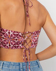 Shannon Pointed Crop Top