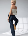 Abigail One Shoulder Top in Ivory