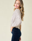 Pierson Sequin One Shoulder Top