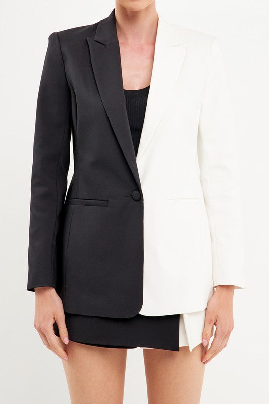 Eliena Colorblock Blazer