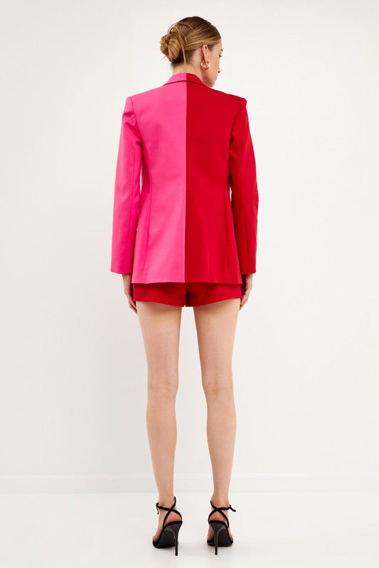 Eliena Colorblock Blazer