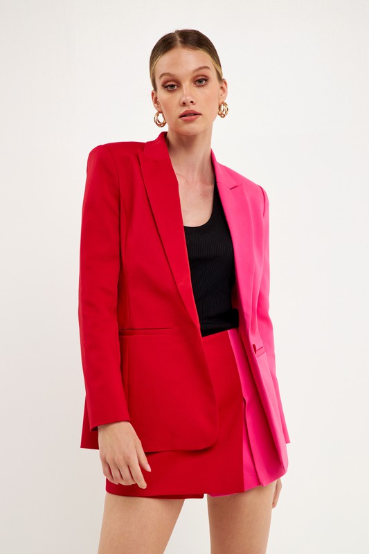 Eliena Colorblock Blazer