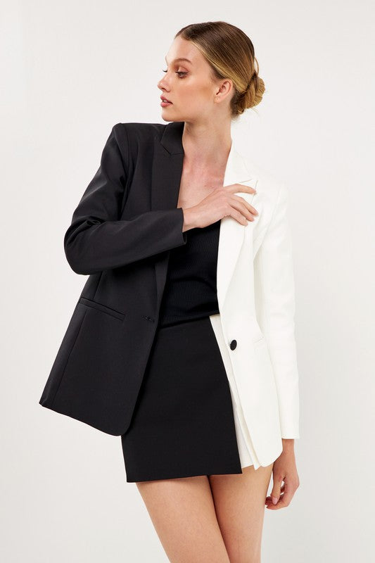Eliena Colorblock Blazer