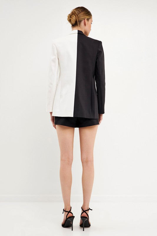 Eliena Colorblock Blazer