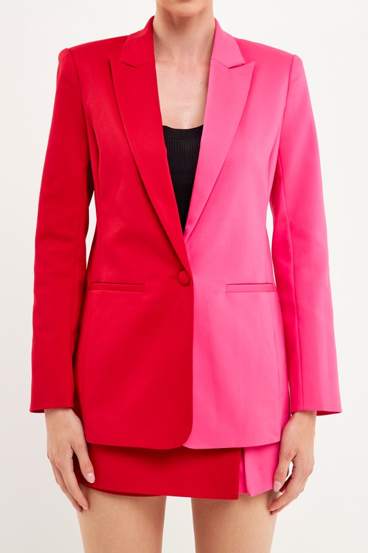 Eliena Colorblock Blazer