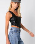Ember Triangle Corset Top
