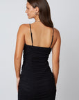 Scarlett Ruched Mini Dress
