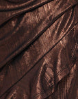 Jasper Metallic Wrap Skirt
